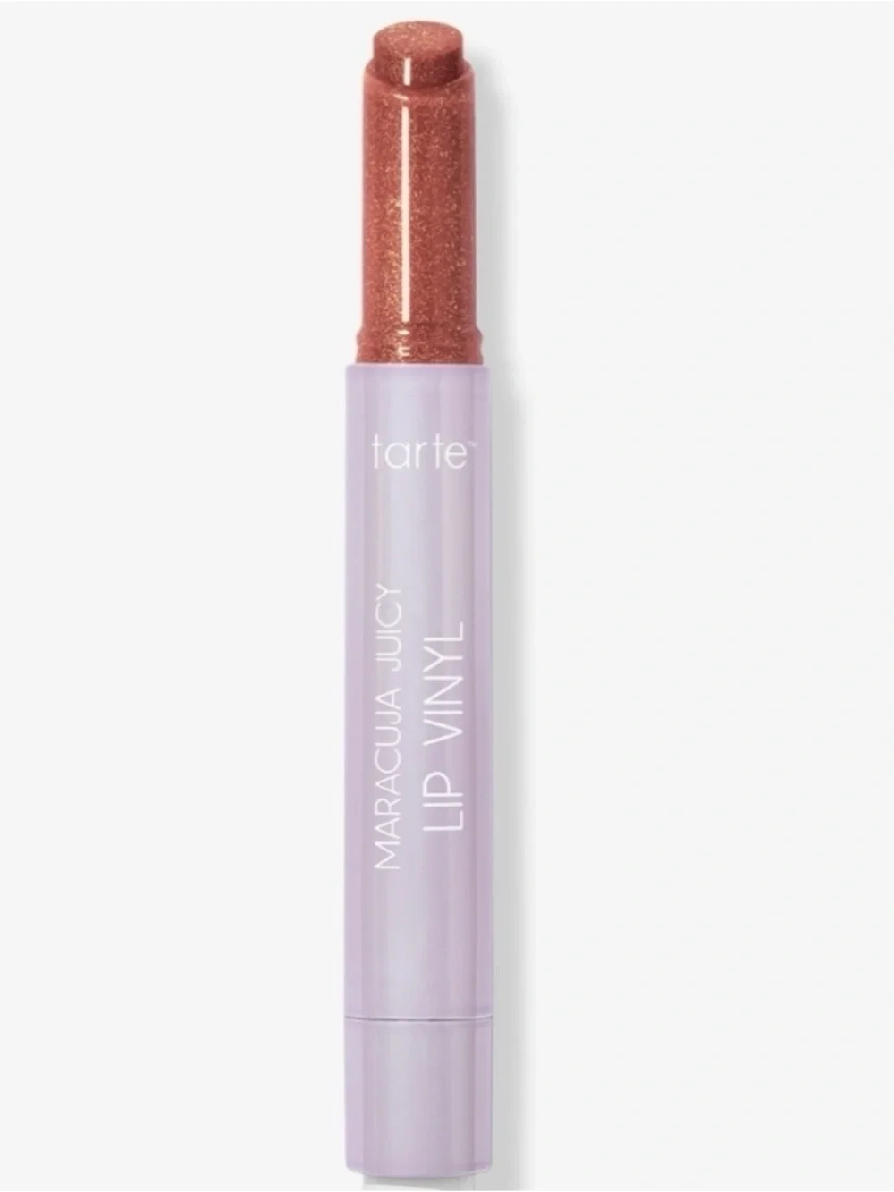 TARTE™ Maracuja Juicy Lip Vinyl Gloss in Shimmering Cinnamon Spice, Full‎ Size